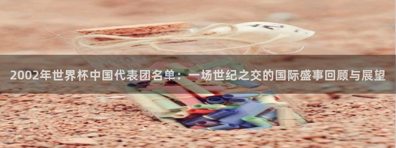 世界杯欧洲区赛程:2002年世界杯中国代表团名单:一场世纪之交的国际盛事回顾与展望