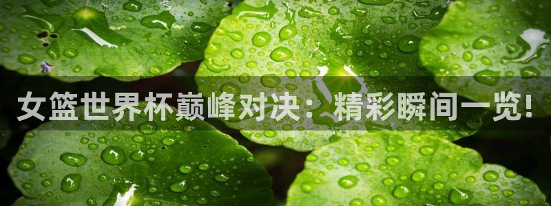 今年的世界杯:女篮世界杯巅峰对决:精彩瞬间一览!